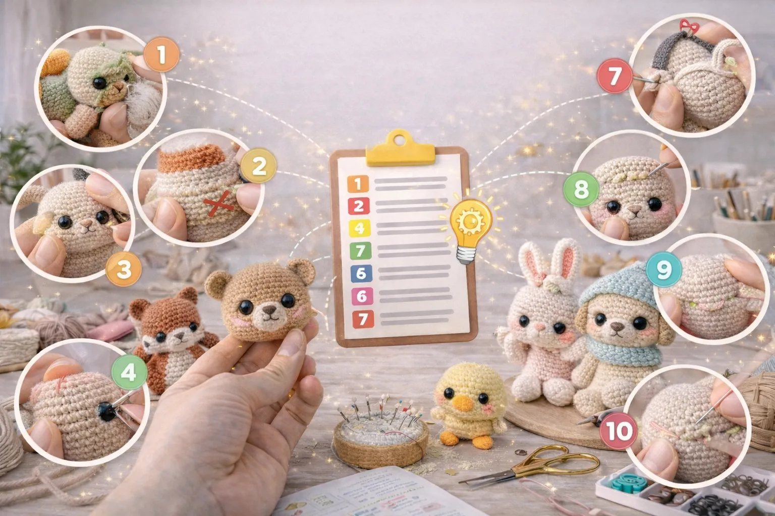 10 Most Common Amigurumi Mistakes for Beginners and Their Solutions