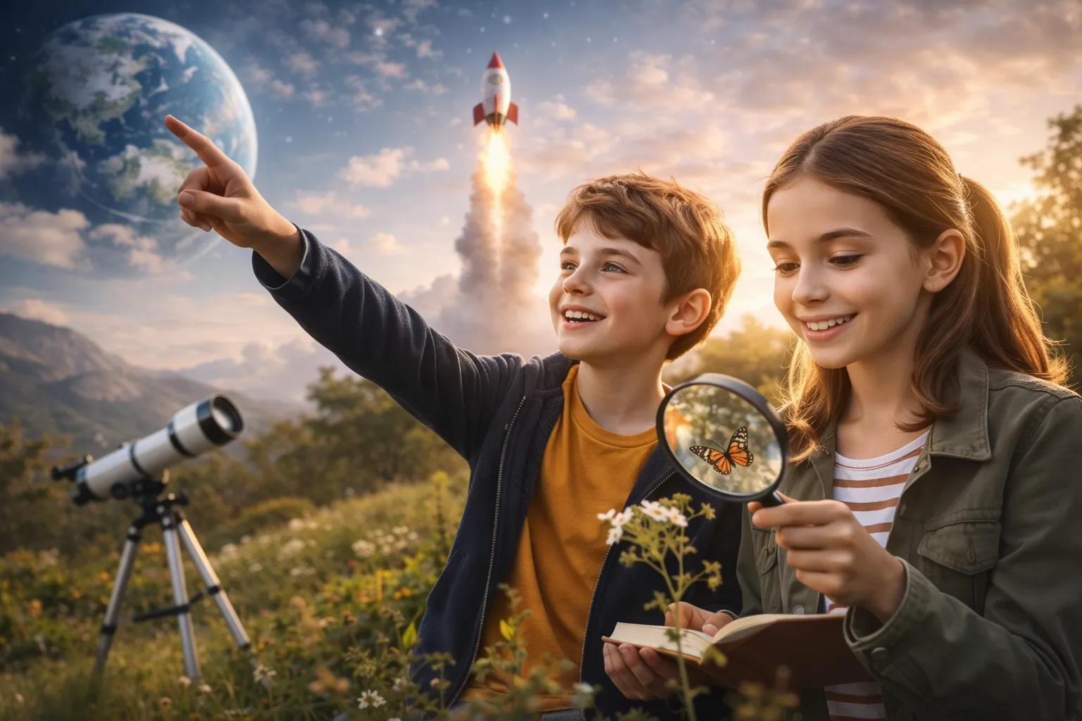 Awakening Natural Curiosity in Children: An Expedition into Space and Nature