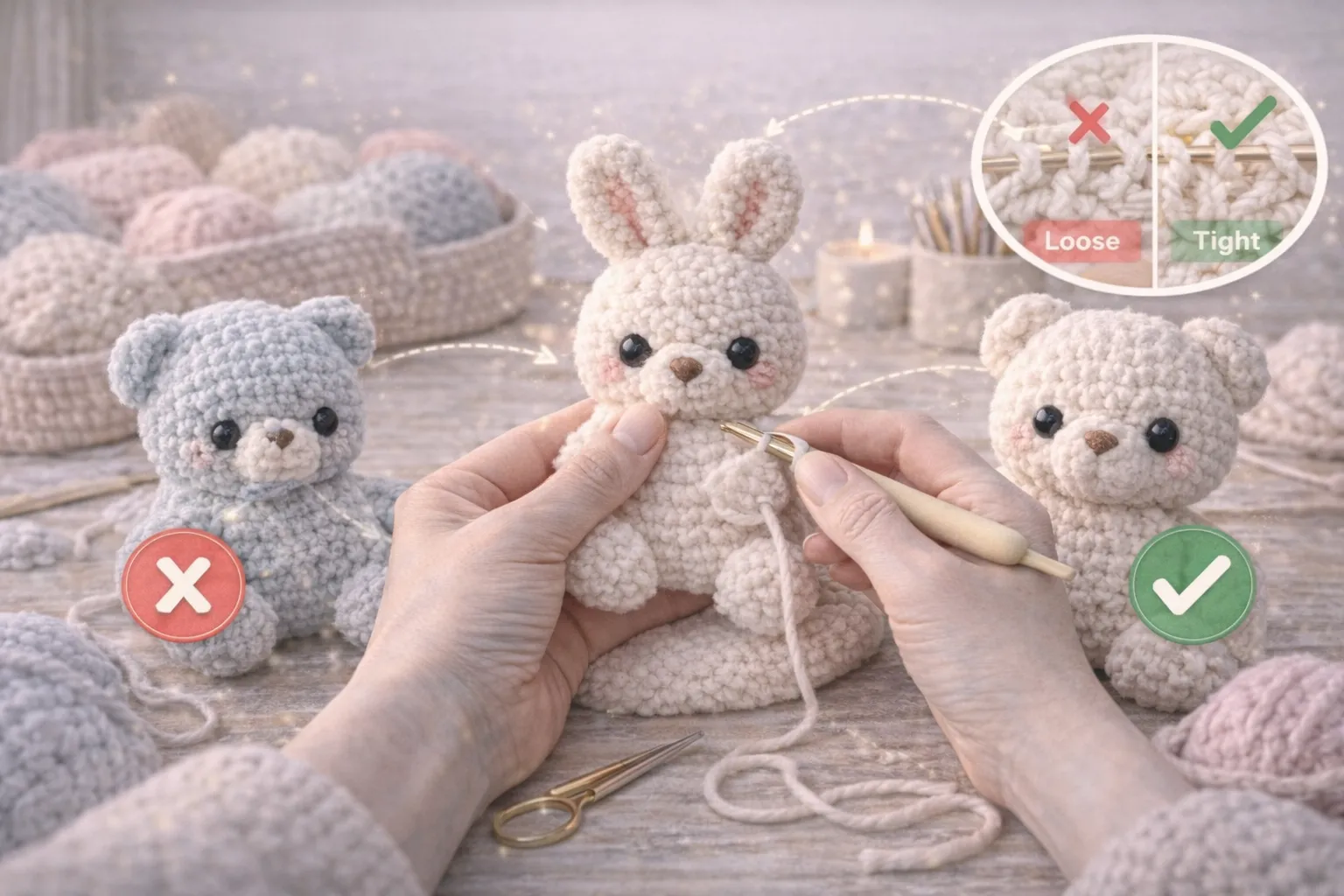 How to Tighten Your Crochet? A Permanent Solution to Looseness in Amigurumi