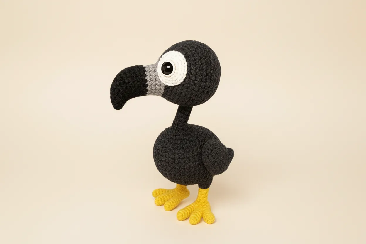 Crochet Dodo Bird Amigurumi Pattern