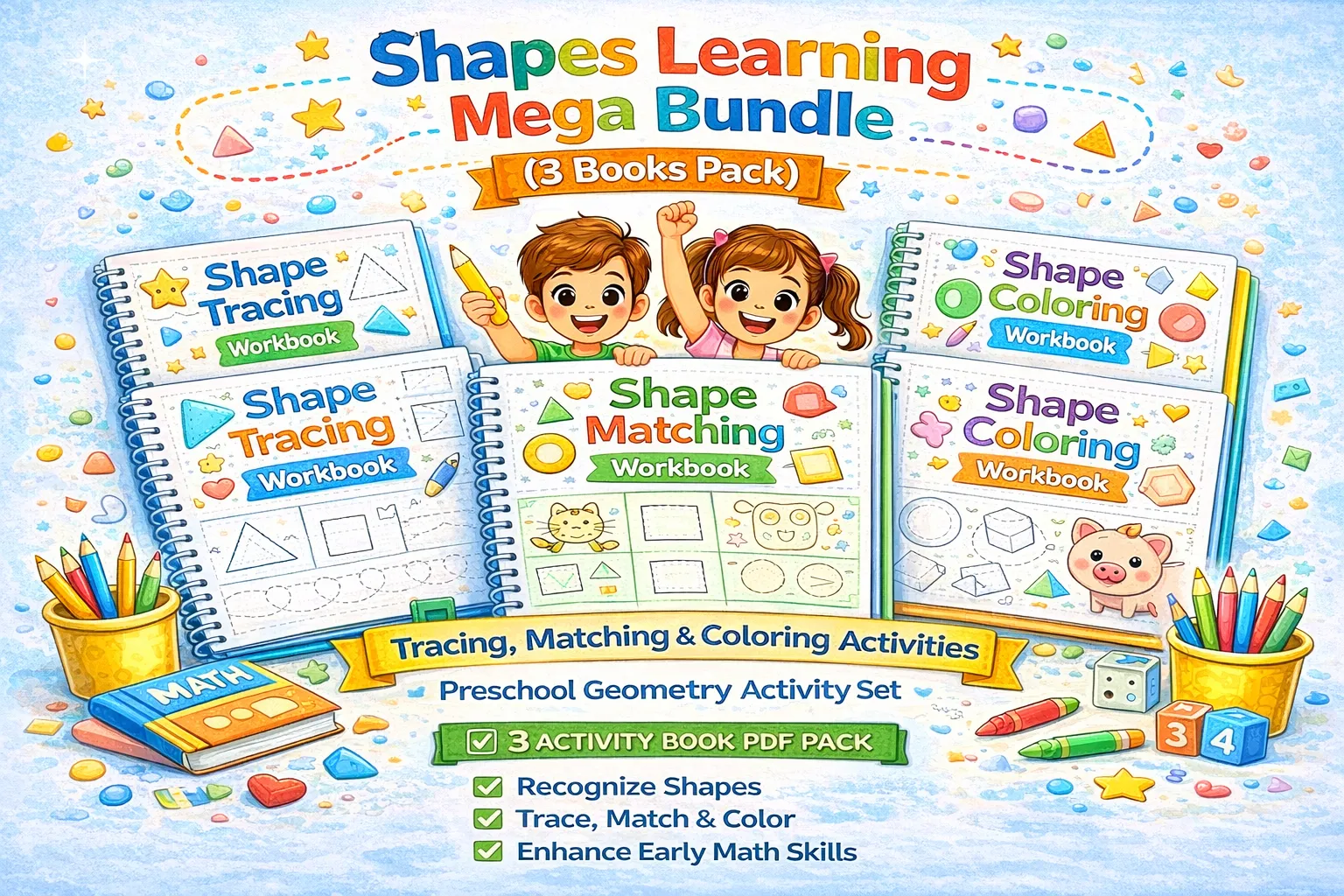 Shapes Learning Mega Bundle PDF
