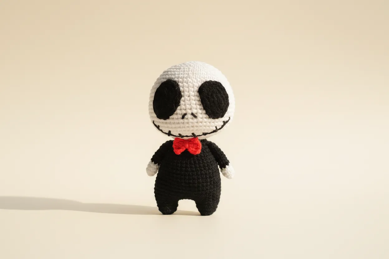Jack Skellington Amigurumi Crochet Pattern