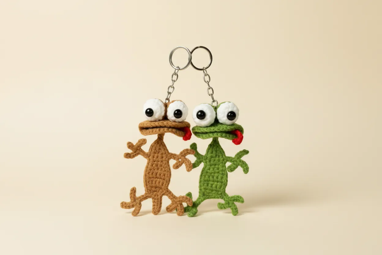 Funny Lizard Crochet Pattern