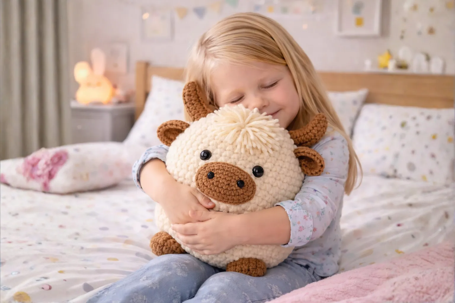 Cow & Pig Pillow Crochet Pattern Bundle