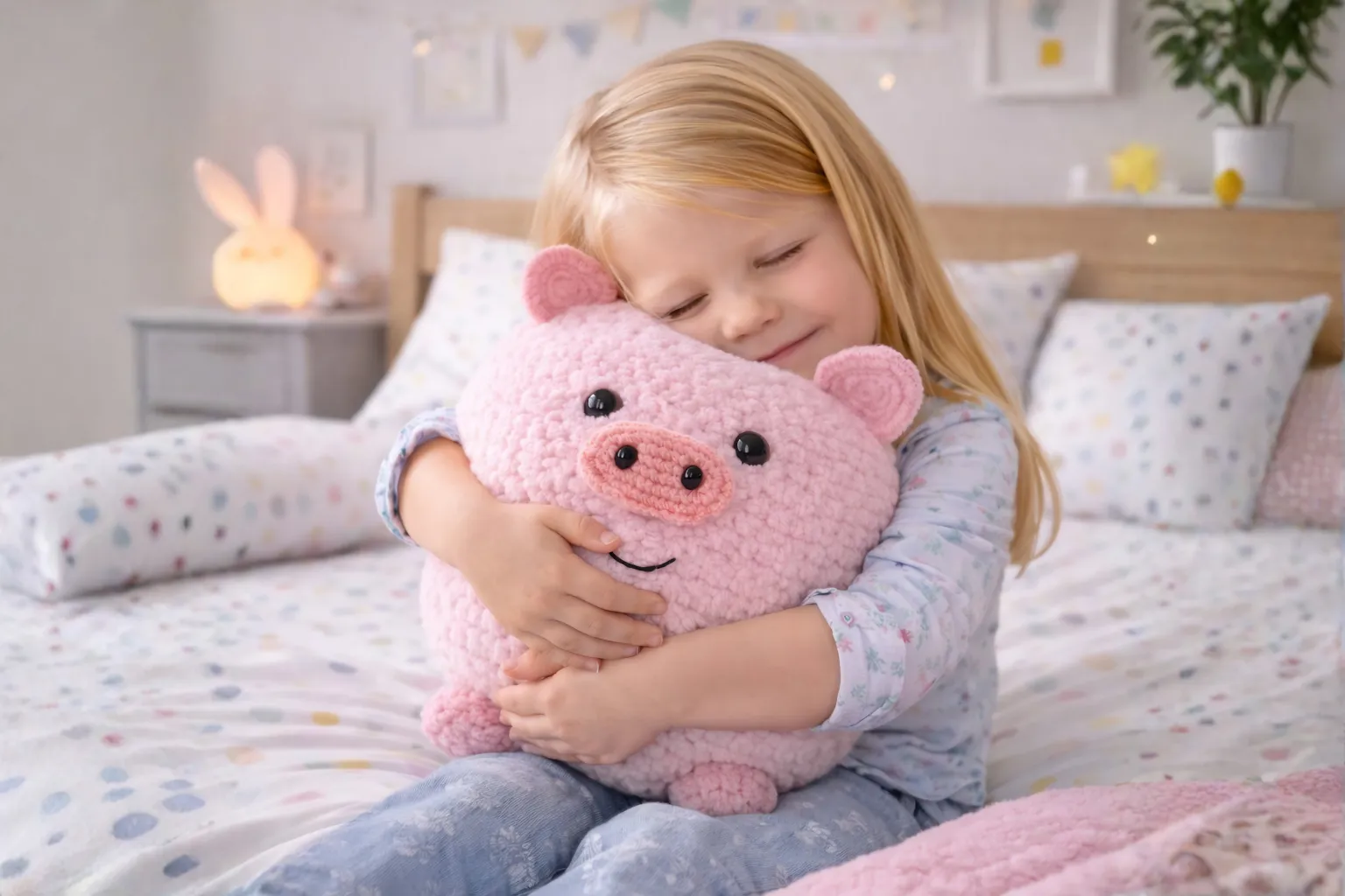 Cow & Pig Pillow Crochet Pattern Bundle