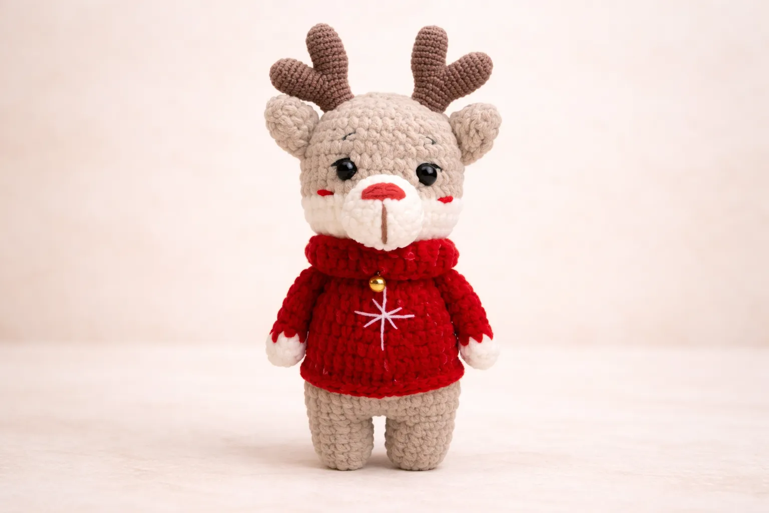 Little Reindeer Amigurumi Crochet Pattern